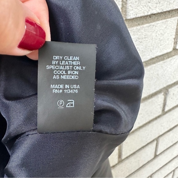 Yigal Azrouël Wool Tweed Moto Jacket Lambskin Leather Asymmetrical Zip Blazer - Picture 9 of 11